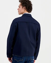 Guess Men's Cavalry Twill Pocket Canvas Jacket