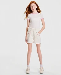 Epic Threads Girls' 5-20 Denim Paperbag Shorts, Macy's Exclusive