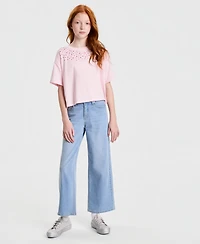 Epic Threads Girls' Xs-xl Gem Relaxed Cropped Tee, Macy's Exclusive