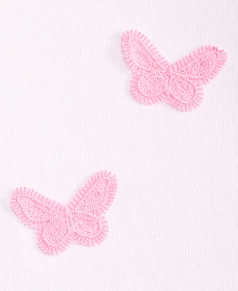 Epic Threads Girls' 12M-5T Crochet Butterflies Tee, Macy's Exclusive