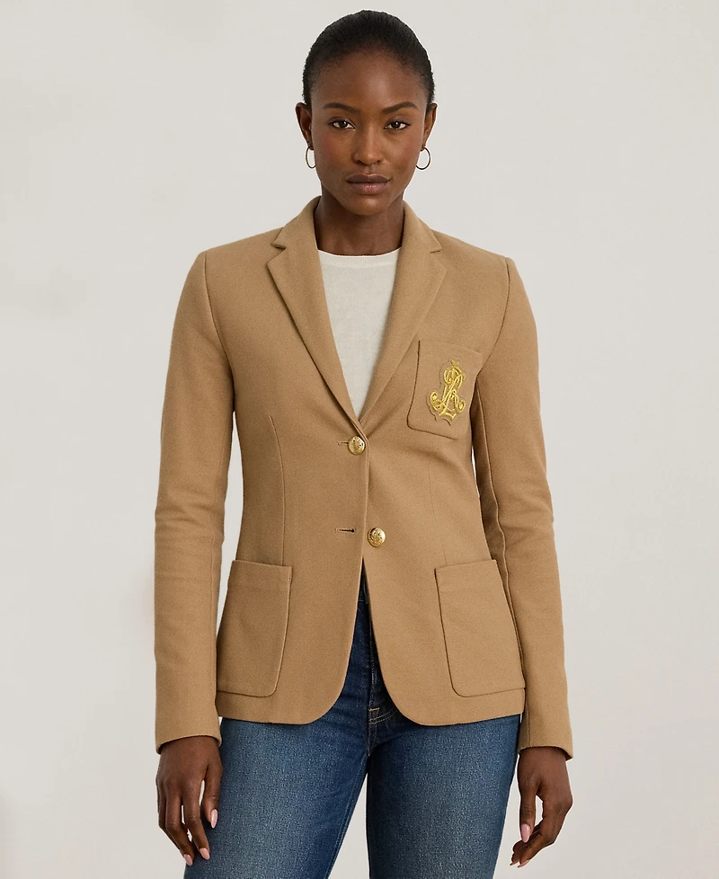 Lauren Ralph Petite Bullion Jacquard Blazer