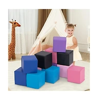 Hongge Soft Foam Play Blocks Set for Toddler Stacking and Sensory Learning