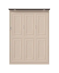 Streamdale Furniture Queen Size Murphy Bed with Led