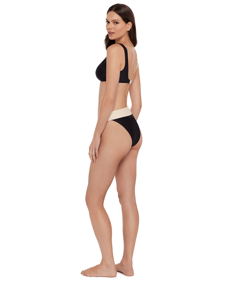 Steve Madden Women's V-Neck Ring Bralette Top