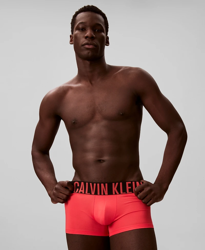 Calvin Klein Men's 3-Pack Intense Power Micro Low Rise Trunks