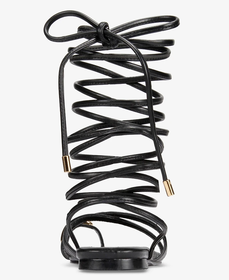 Smash Shoes Women's Peyton Lace Up Flat Sandals