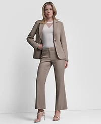 Dkny Women's Vertical Pinstripe Blazer Jacket