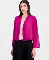Eileen Fisher Women's Silk Sheer Open-Front Jacket