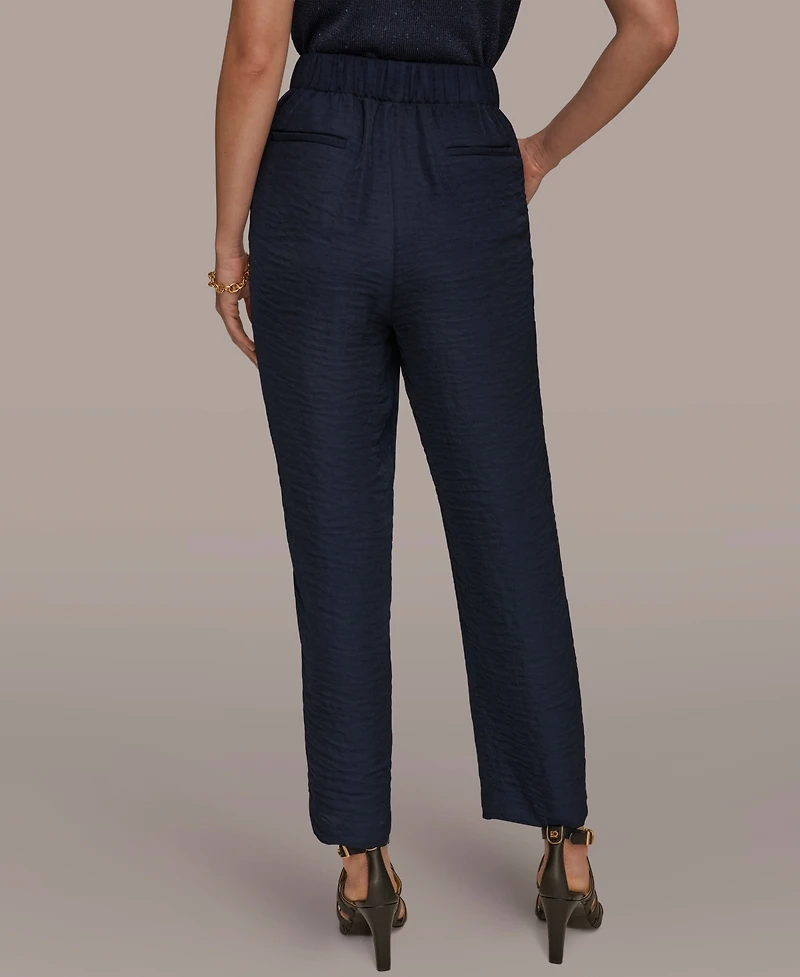 Donna Karan New York Women's Pleated Straight Pants