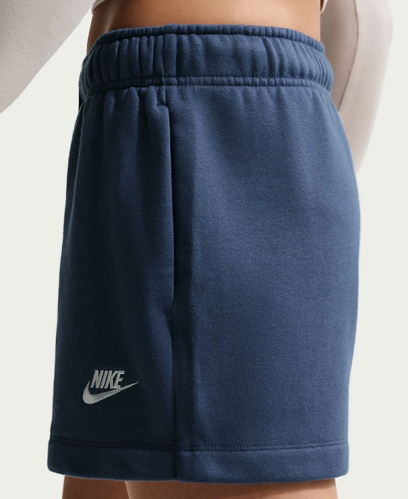 Nike Women's Sportswear Club Fleece Mid-Rise Shorts