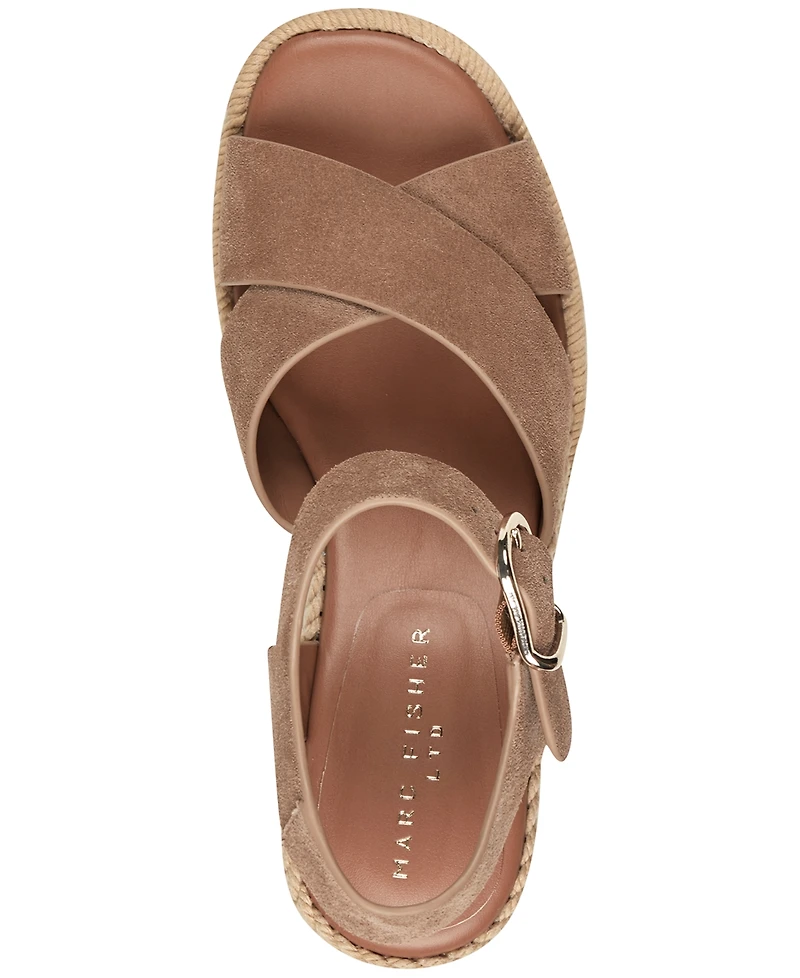 Marc Fisher Ltd Women's Pasion Platform Wedge Sandals