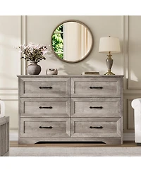 Gaomon Dresser for Bedroom with 6 Drawers
