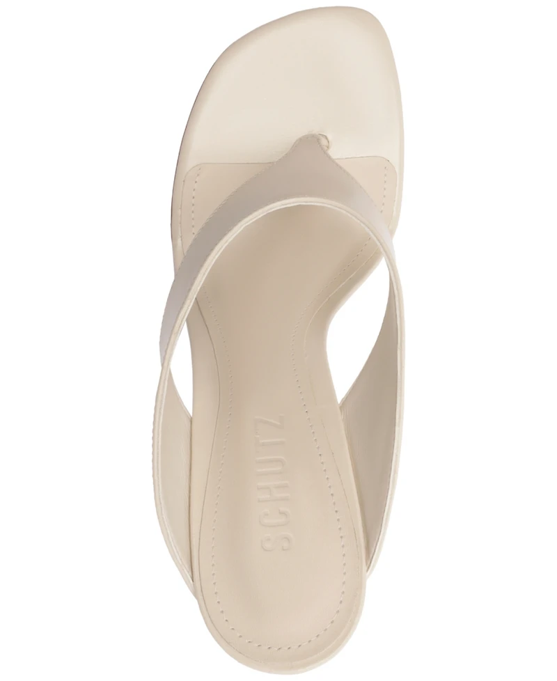 Schutz Women's Maya Slip-On Wedge Sandals