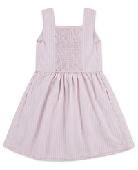 abercrombie kids Girls' Faux Button Square Neck Mini Dress