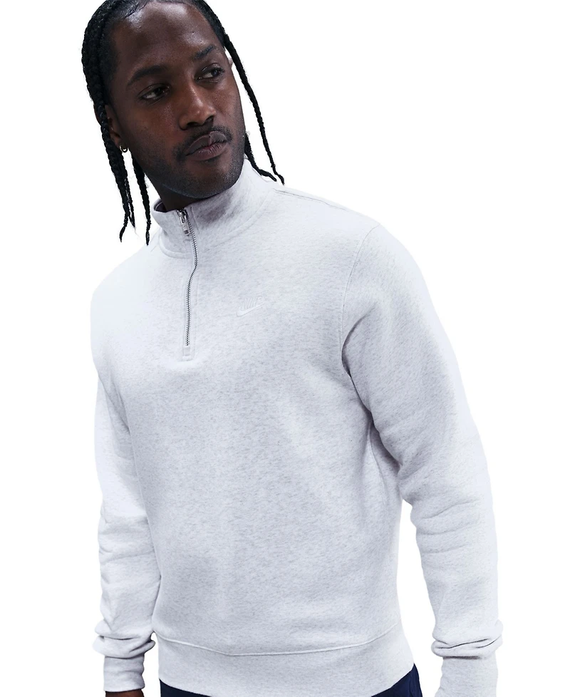 Nike Men's Sportswear Club Half-Zip Fleece Top
