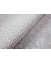 Streamdale Furniture Caron Textured Ivory Canvas Chenille King Wingback Bed - Easy Assembly