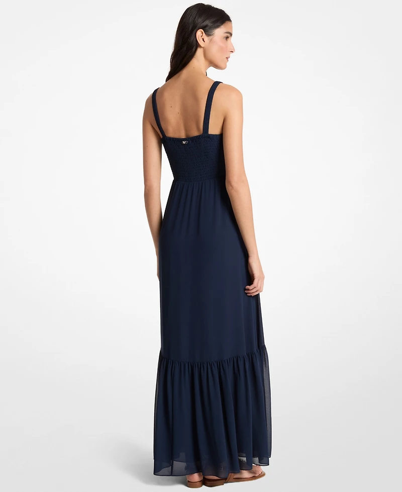 Michael Kors Women's Maxi Smocked Dress