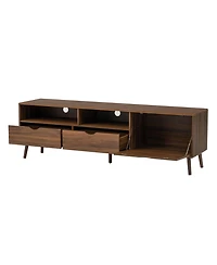 Streamdale Furniture Mid Century Tv Stand - Media Console for TVs up to 80