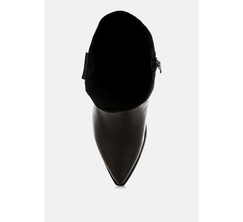 Prosia Woven Cowboy Boots