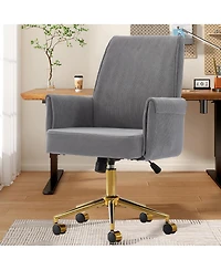 Streamdale Furniture Mid-back office chair, striped fabric