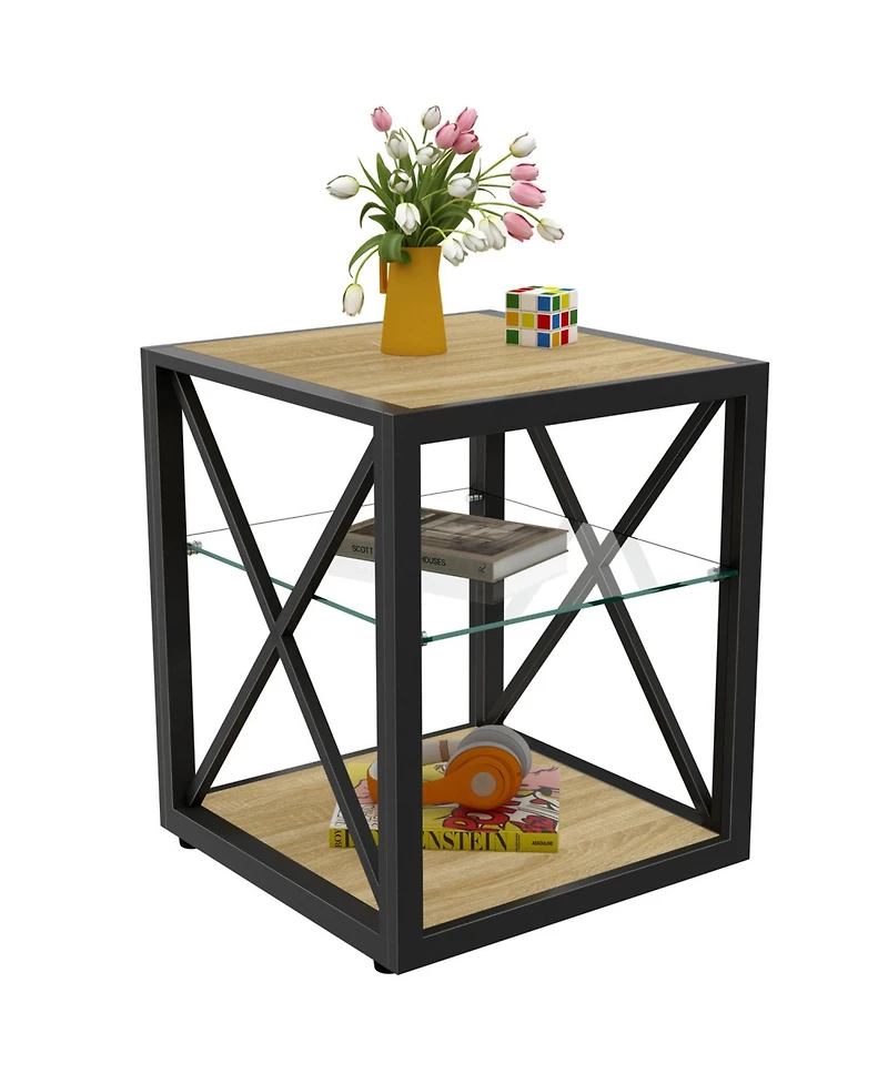 Streamdale Furniture Modern End Table Nightstand