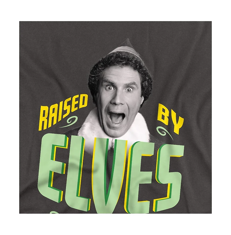 Elf Men's Buddy Raised By Elves T Shirt