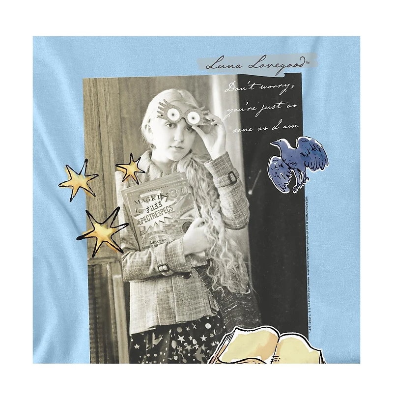 Harry Potter Men's Luna Lovegood Movie Still And Quote T Shirt