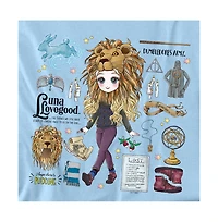 Harry Potter Men's Luna Lovegood Lion Anime Icons T Shirt