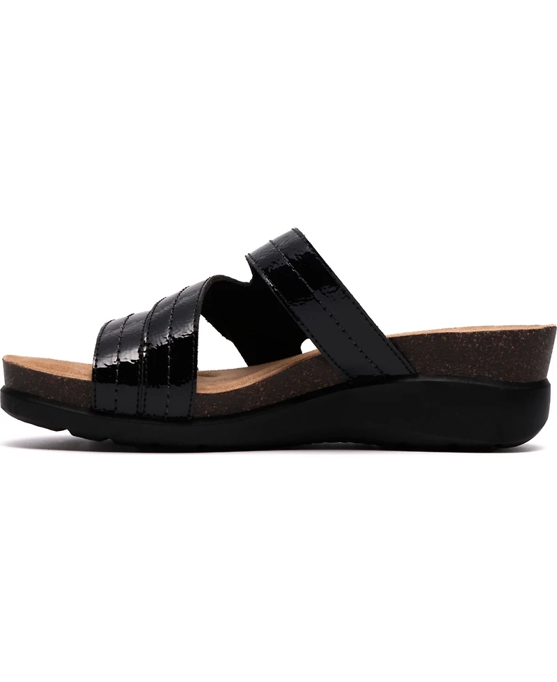 Clarks Women's Calenne Holly Slip-On Sandals