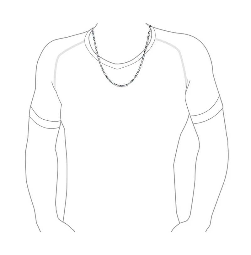 Bling Jewelry Solid 6MM Miami-Cuban Link Chain Necklace .925 Sterling Silver 16 Inch