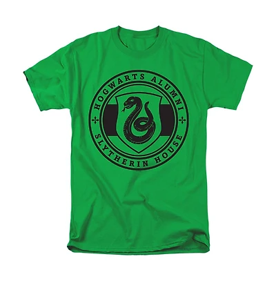 Harry Potter Men's Slytherin House Badge T Shirt