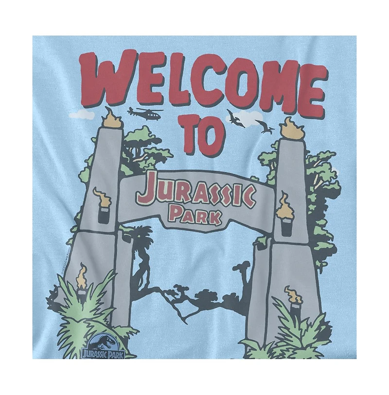 Jurassic Park Men's The Warm Welcome T Shirt