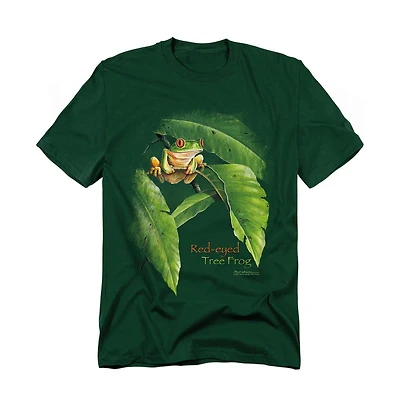 Wild Wings Men's Red Eyed Tree Frog T Shirt