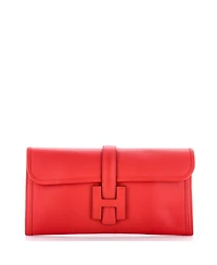Pre-Owned HERMES 29 Jige Elan Clutch Evercolor