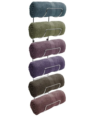 Sorbus 6-Level Bathroom Towel Rack Holder and Organizer