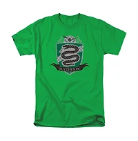 Harry Potter Men's Slytherin Quidditch Crest T Shirt