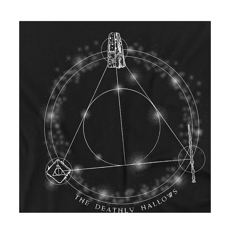 Harry Potter Big & Tall Deathly Hallows Glow T Shirt