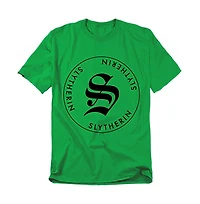 Harry Potter Men's Slytherin Letter S T Shirt