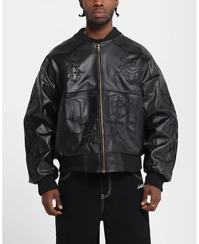 Loiter Men's Tokyo Drift Leather Jacket