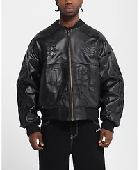 Loiter Men's Tokyo Drift Leather Jacket