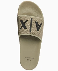A|X Armani Exchange Men's Mykonos Slide Sandals