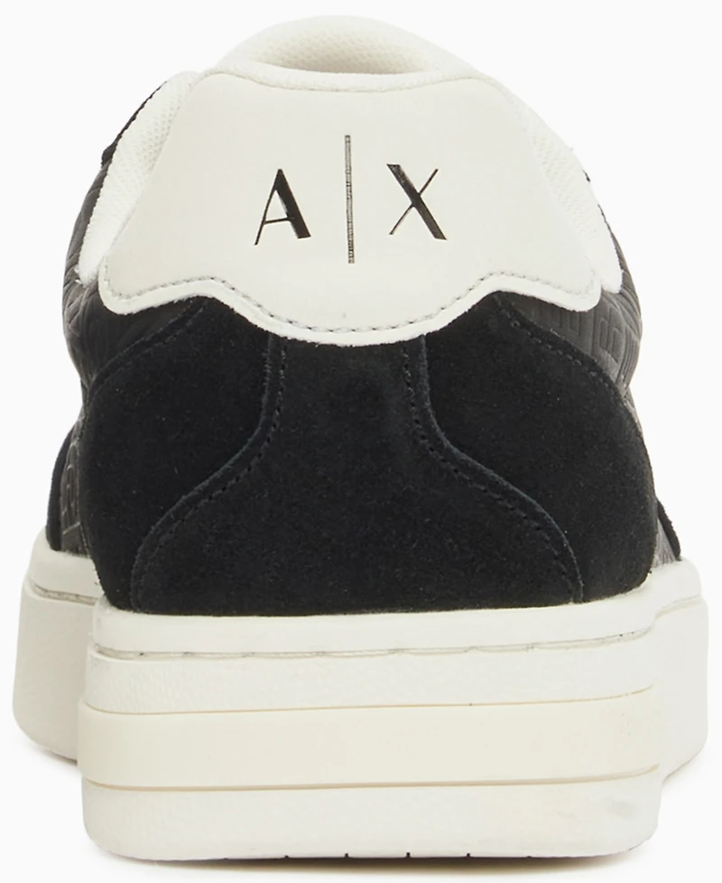 A|X Armani Exchange Men's London Embossed Sneakers