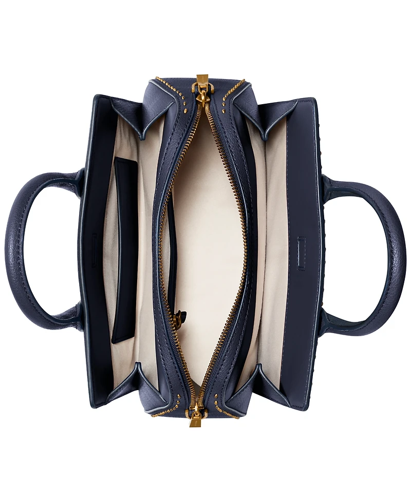 Michael Kors Laila Center Zip Small Satchel Bag