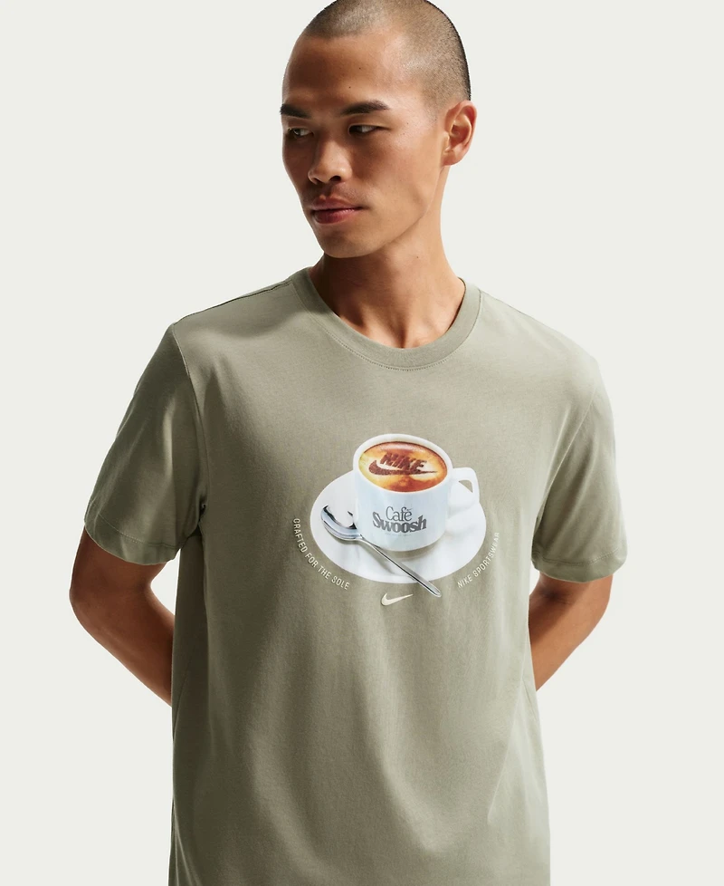 Nike Men's Mug Print Crewneck T-Shirt