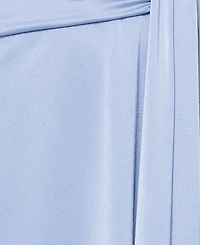 Xscape Petite Off-The-Shoulder Ball Gown