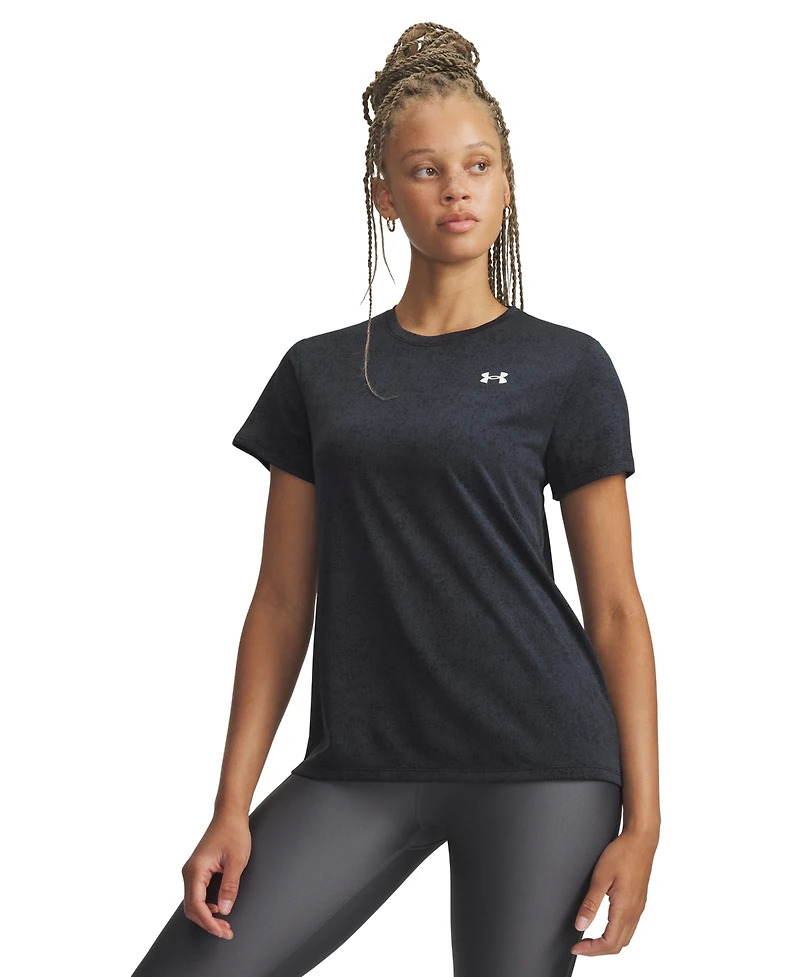 Under Armour Women's Tech Pixelate Short-Sleeve Top