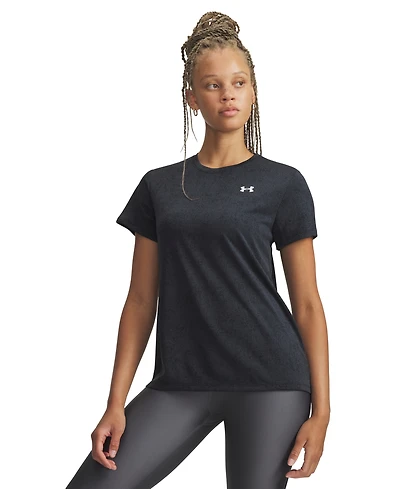 Under Armour Women's Tech Pixelate Short-Sleeve Top