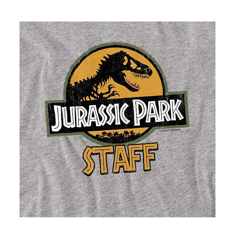 Jurassic Park Men's Staff T Shirt