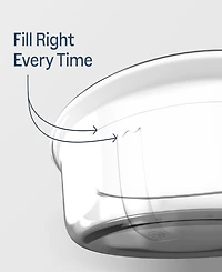 Tupperware Voila Glass Round Container