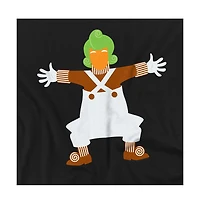 Willy Wonka & The Chocolate Factory Men's And Lone Oompa Loompa T Shirt